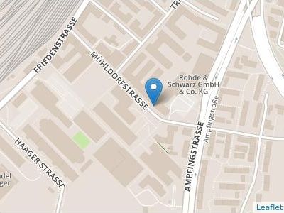 Kzl. Rohde & Schwarz - Map