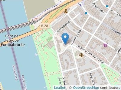 Anwaltskanzlei Joachim Lederle - Map