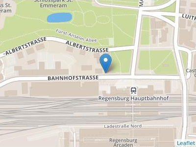 Haus- und Grundbesitzerverein Regensburg und Umgeb - Map