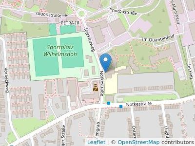 c/o Deutsches Elektronen-Synchrotron DESY - Map