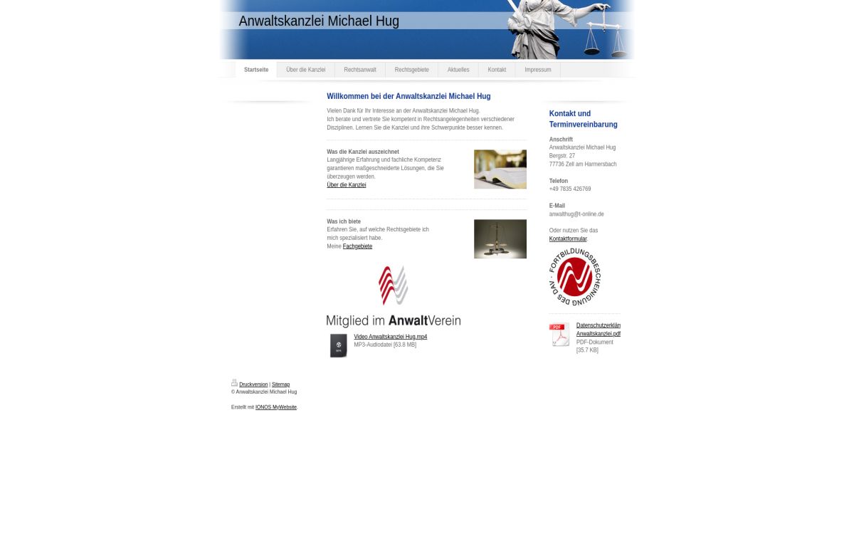 https://www.anwalts­kanzlei-michael-hug.de