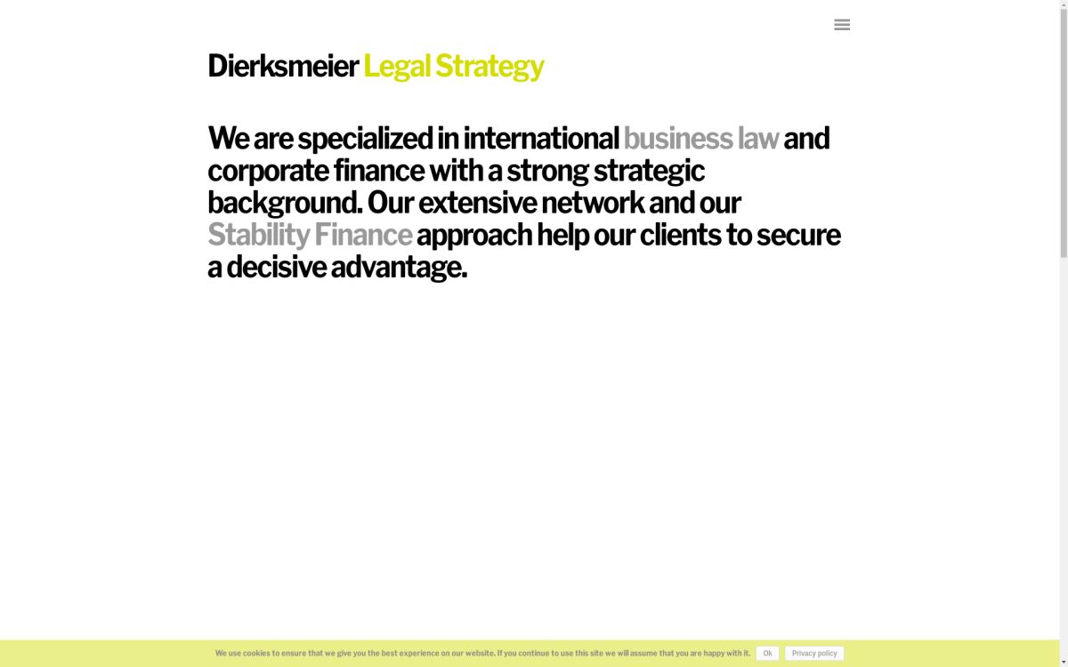 https://www.dierksmeier.legal