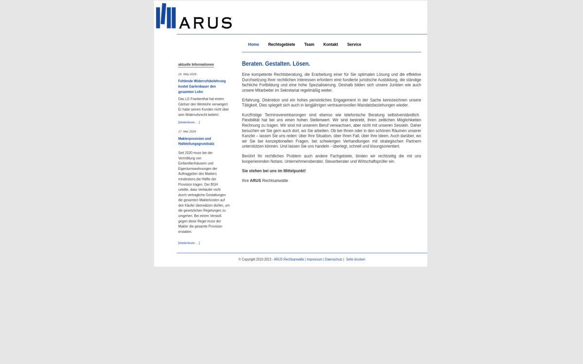 https://www.arus.eu