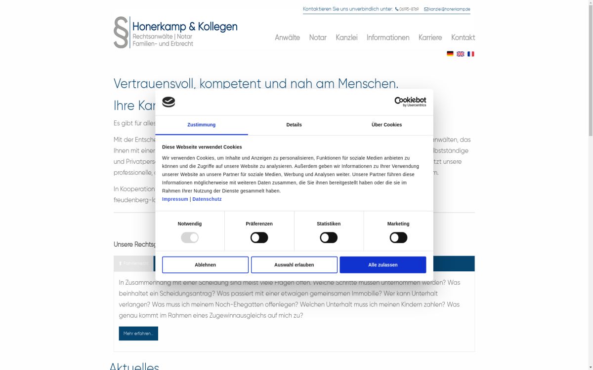 https://www.honerkamp.de