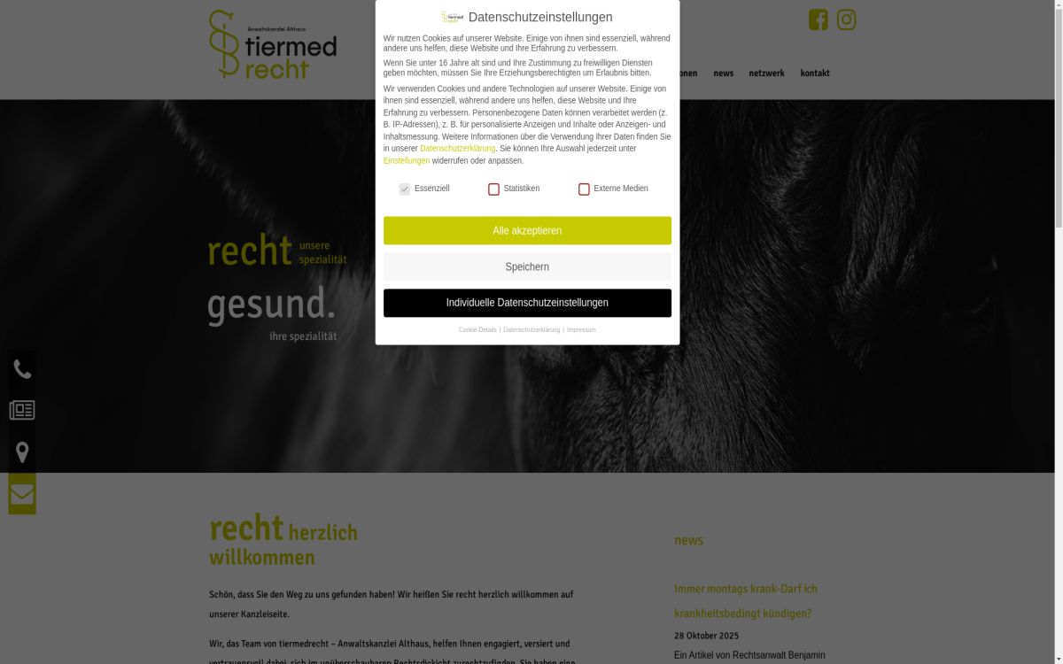 https://www.tierme­drecht.de