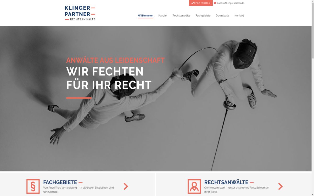 https://www.klinger­partner.de