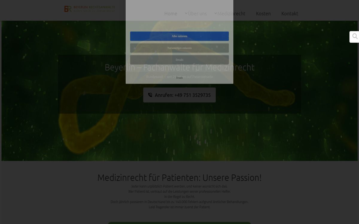 https://www.fachan­wael­te­me­di­zinrecht.de