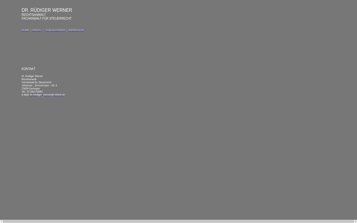 https://www.dr-werner.biz