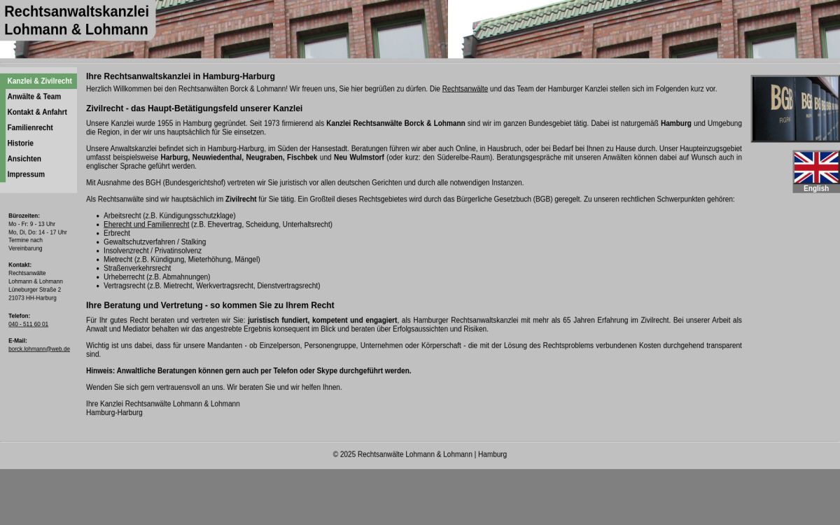 https://www.rechtsanwälteborckundlohmann.de