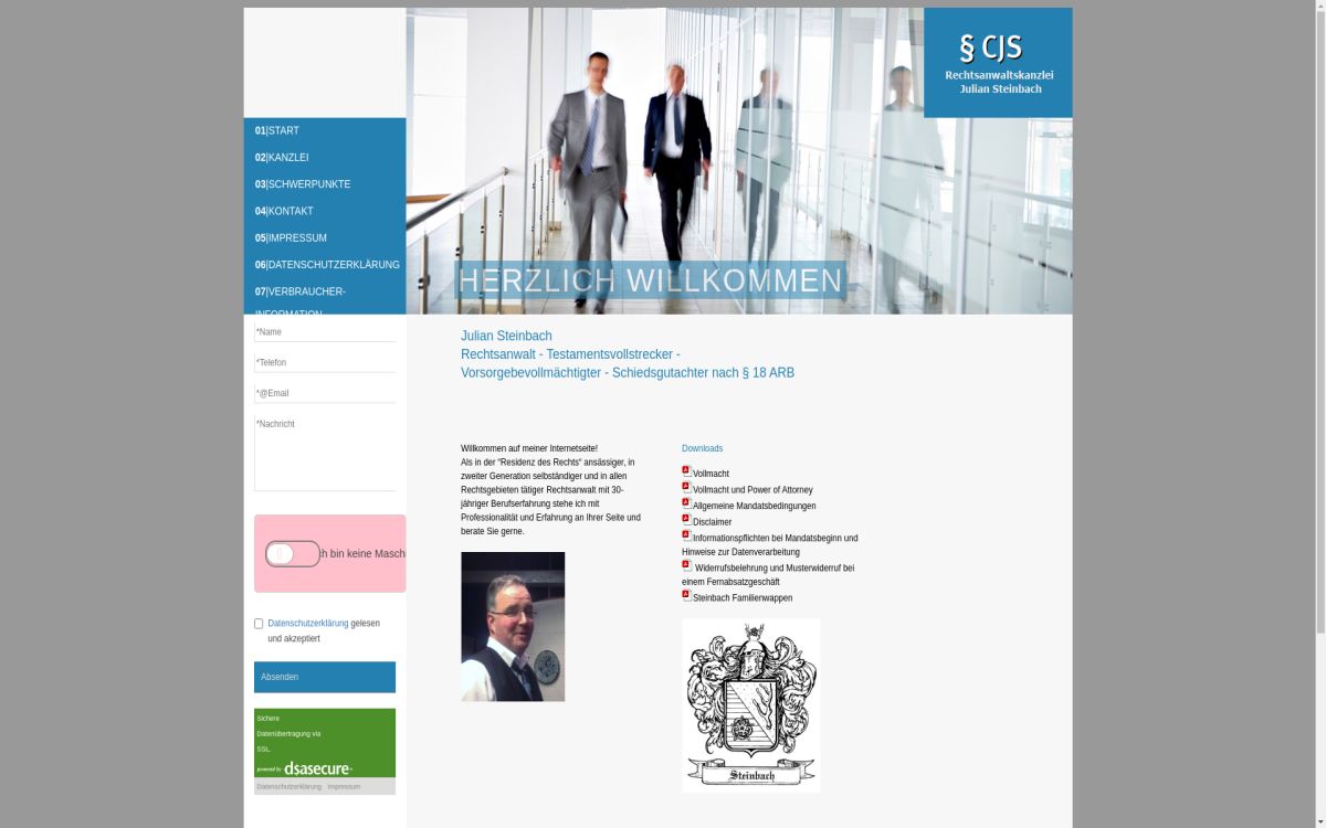 https://www.rechts­an­walt­steinbach.eu