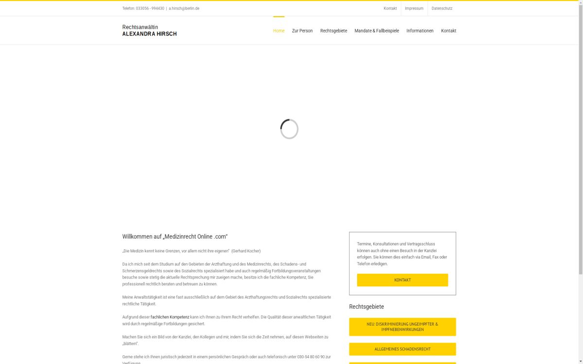 https://www.medizinrecht-online.com