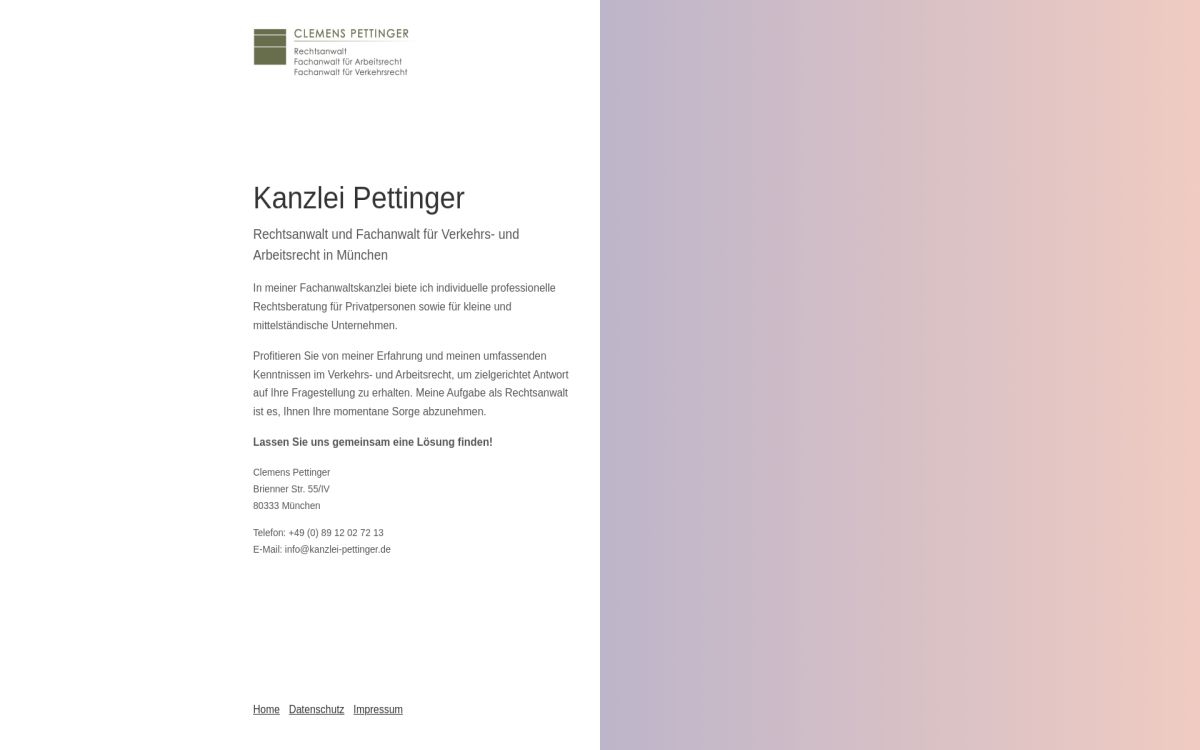 https://www.kanzlei-pettinger.de