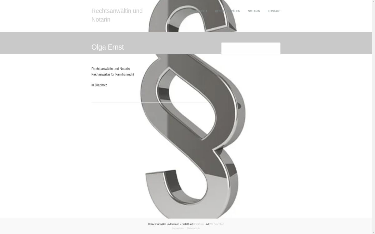 https://www.kanzlei-olgaernst.de