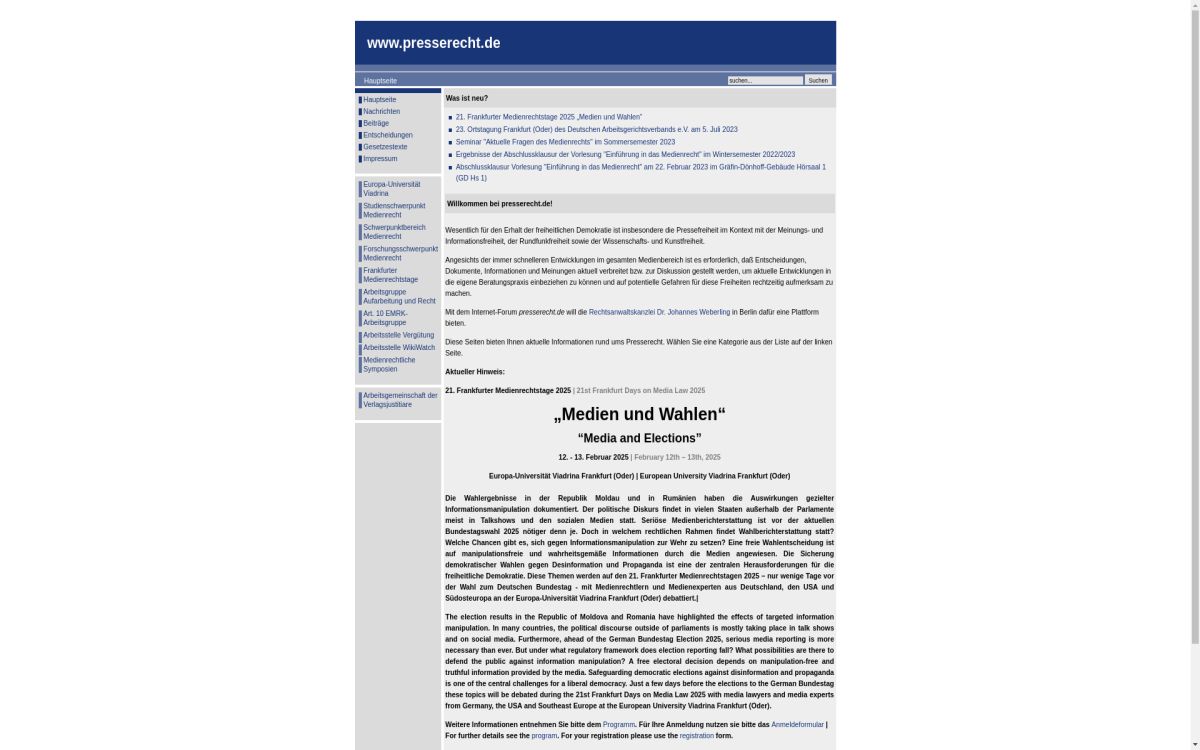 https://www.presserecht.de