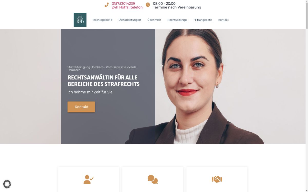 https://www.strafver­tei­digung-dornbach.de