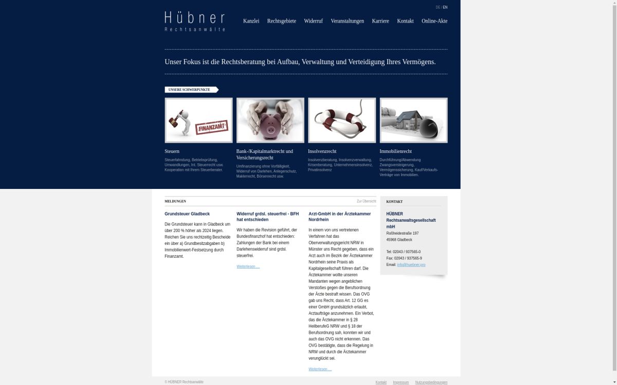 https://www.huebner.pro