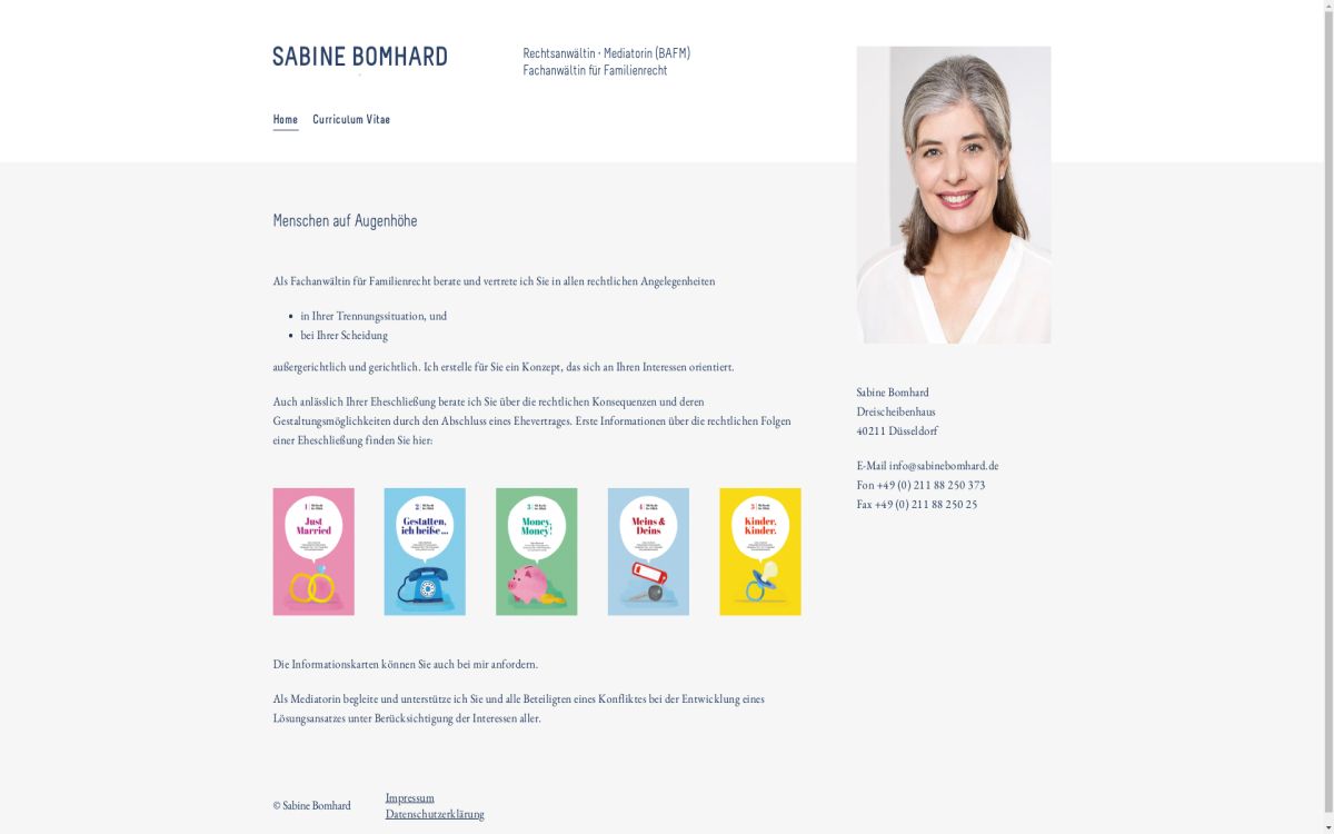 https://www.sabinebomhard.de