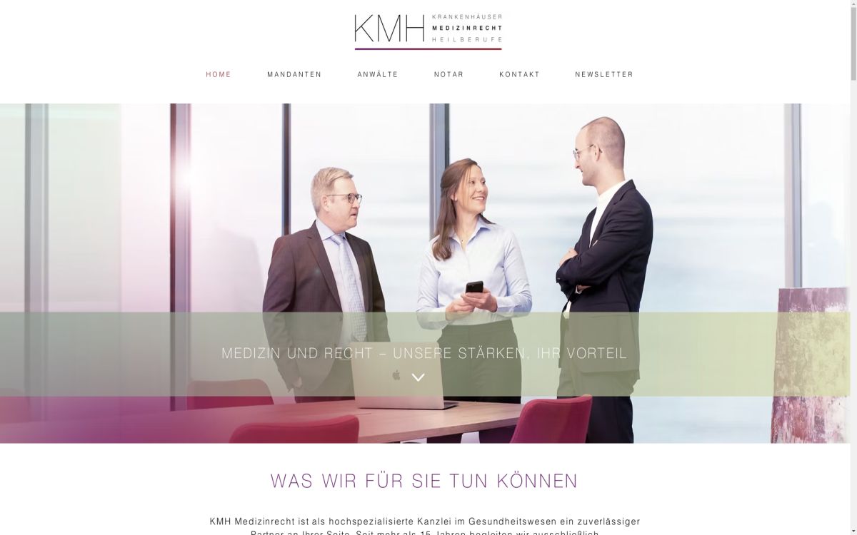 https://www.kmh-medizinrecht.de