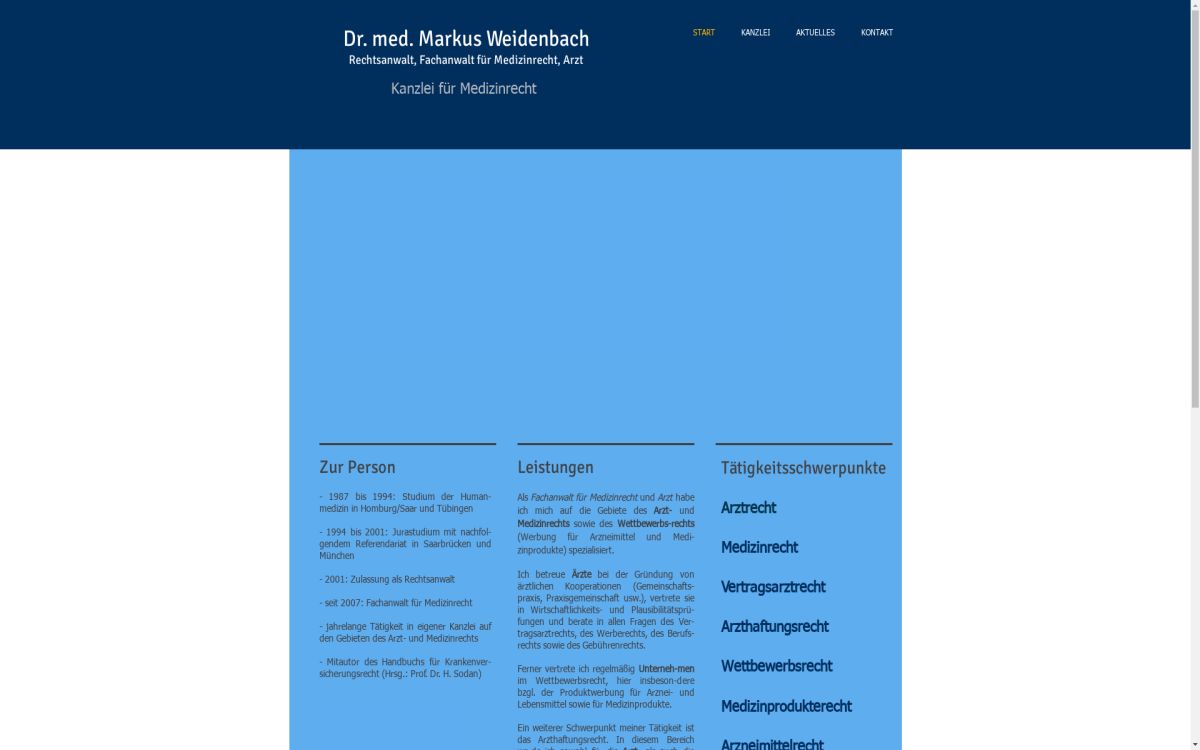 https://www.weidenbach-medizinrecht.de