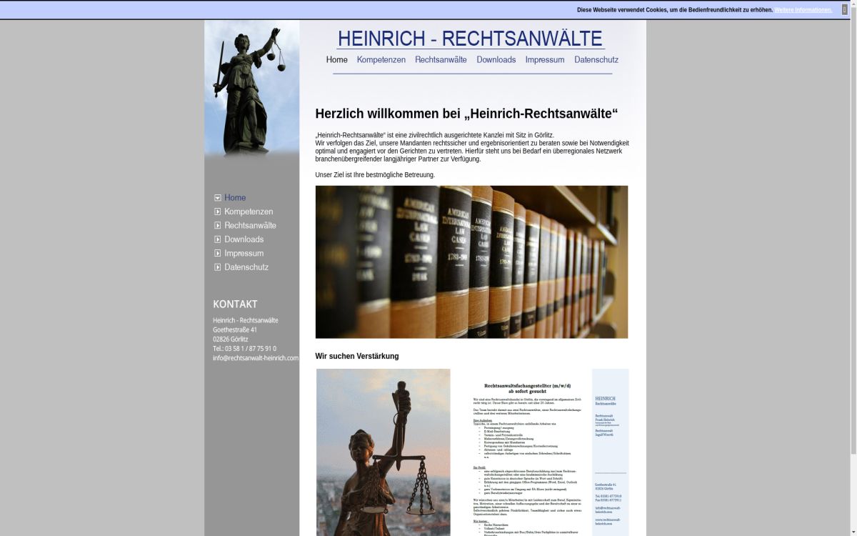https://www.rechts­anwalt-heinrich.com