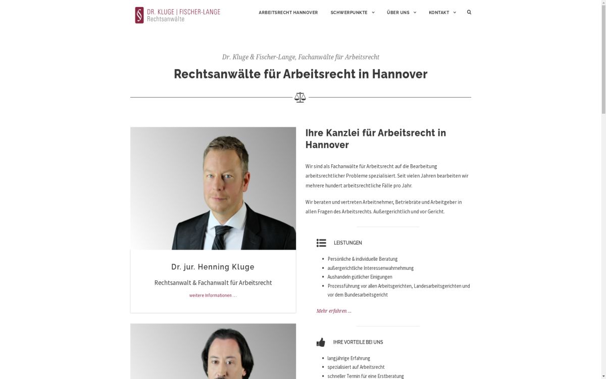 https://www.kluge-arbeitsrecht.de