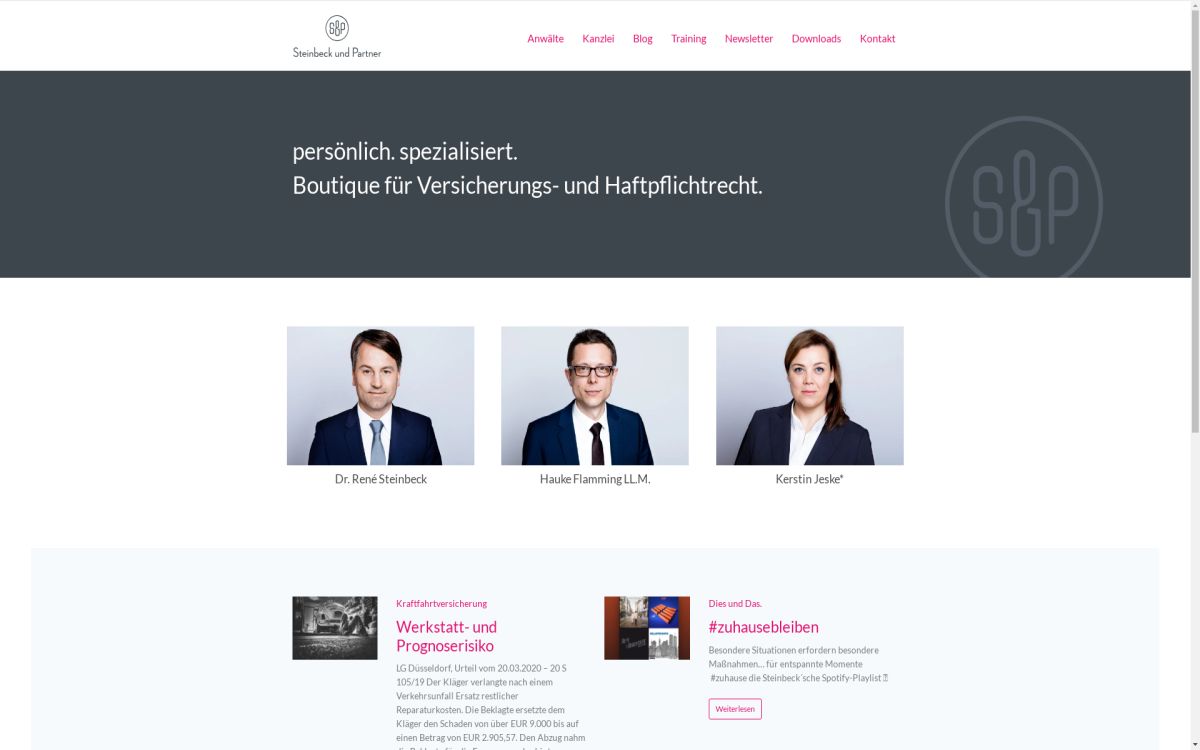 https://www.steinbe­ckund­partner.de