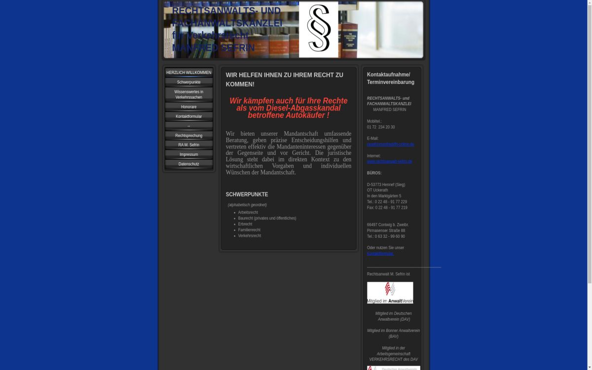 https://www.rechts­anwalt-sefrin.de