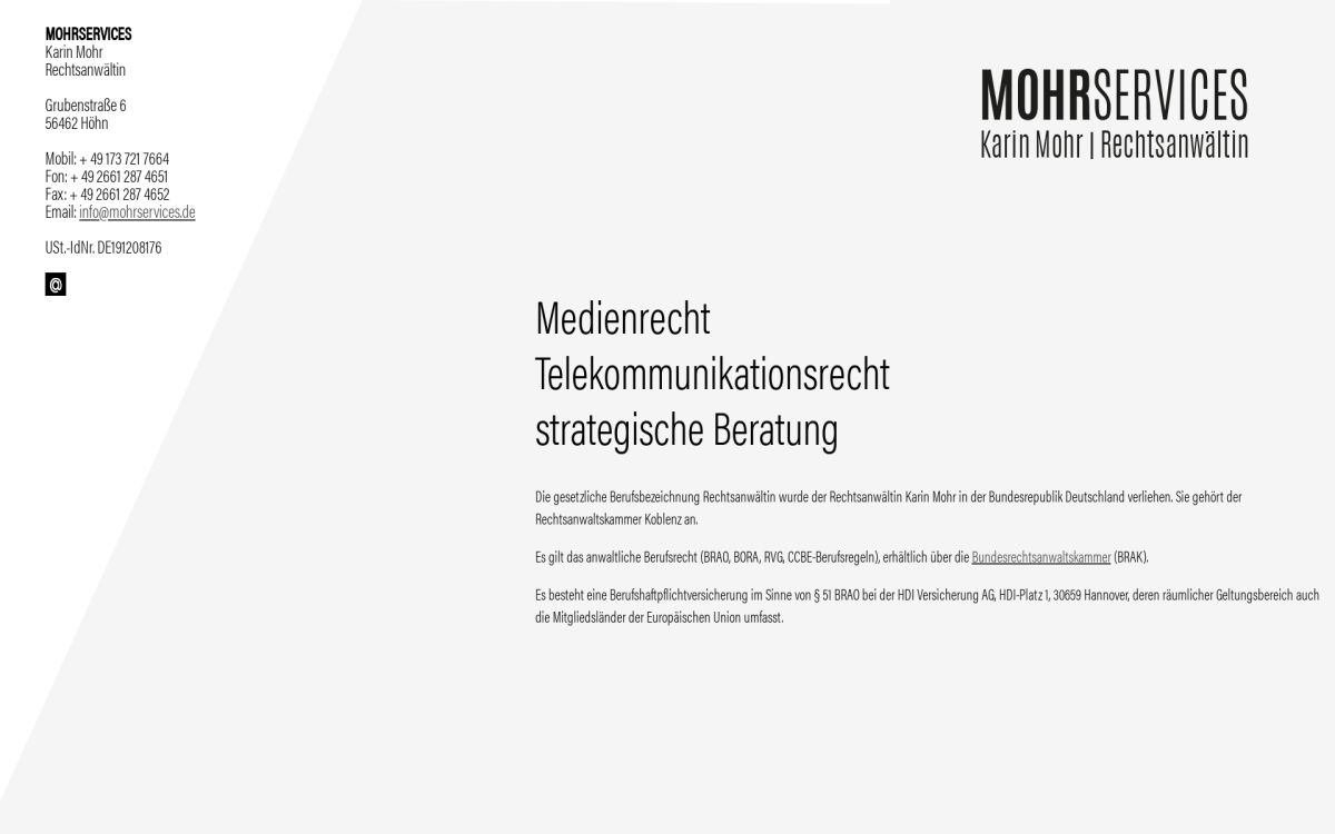 https://www.mohrservices.de