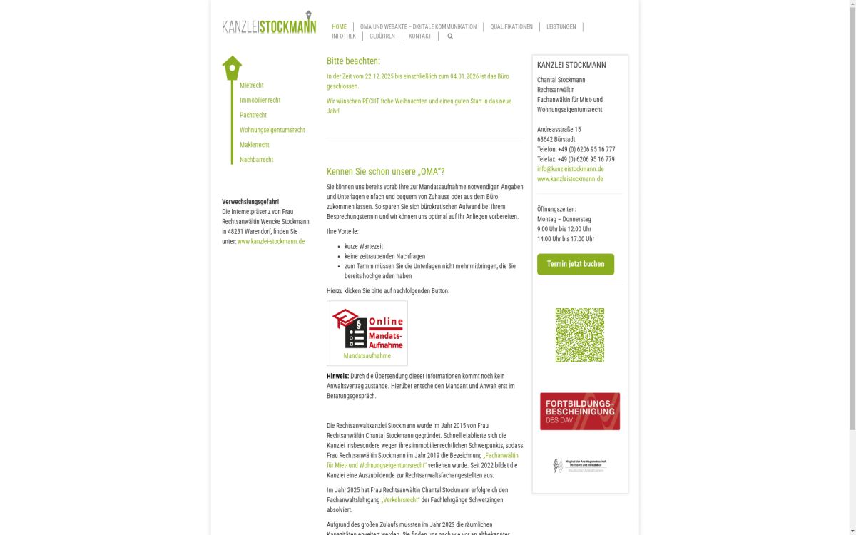 https://www.kanzleistockmann.de